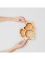 Деревянная менажница "Белочка" из кедра