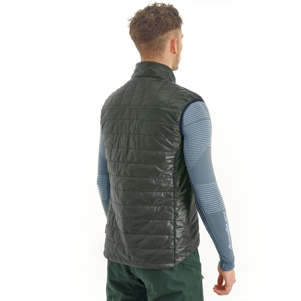 ЖИЛЕТ УТЕПЛЕННЫЙ DRAGONFLY VEST 100 BLACK 2023