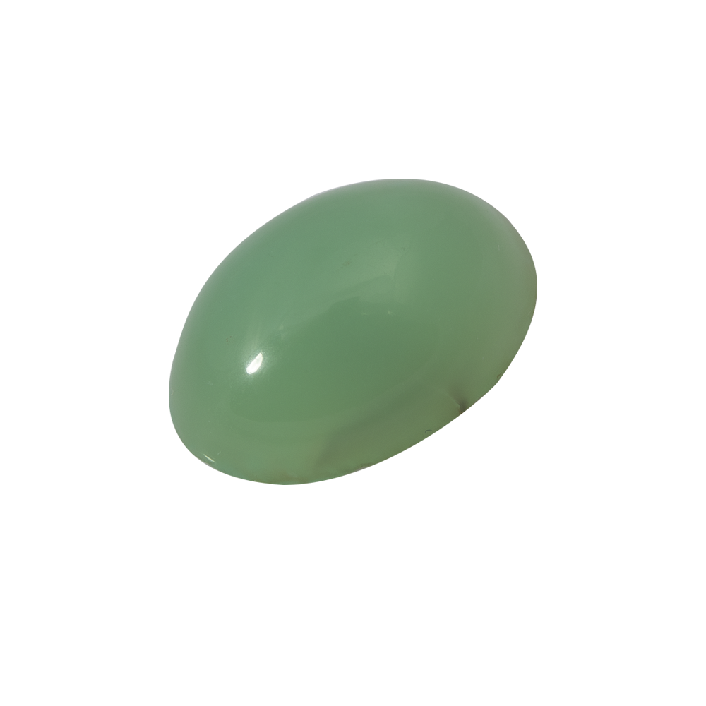 Хризопраз (Овал кабошон 16.70 x 11.80 мм)