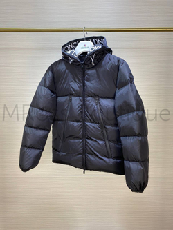 Мужская дутая пуховая куртка Moncler премиум класса с капюшоном