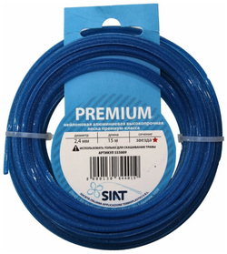 Леска SIAT "Premium", армированная, 15 метров, диаметр 2.4мм (555009)