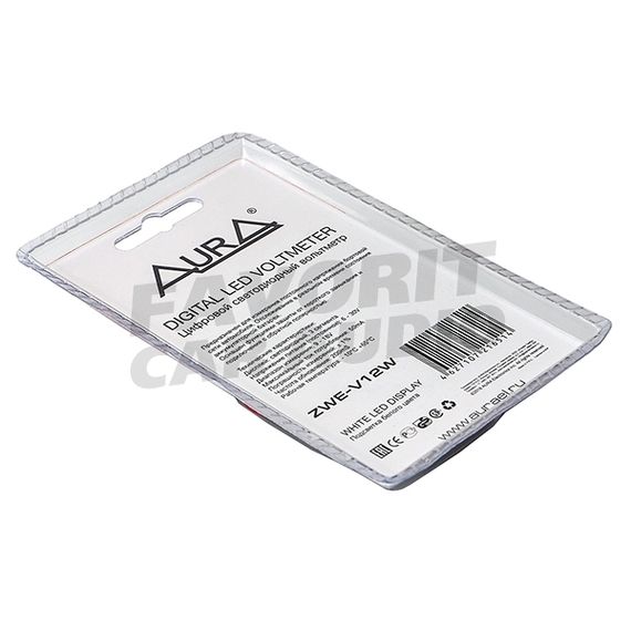 Вольтметр AURA ZWE-V12W белый