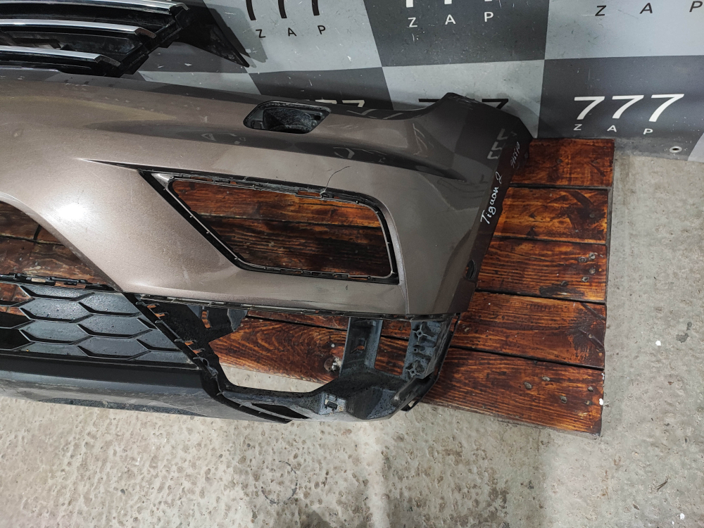 Бампер передний в сборе Volkswagen Tiguan 2 16-20 Б/У Оригинал 5NR807217GRU