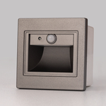 Citilux Скалли CLD005KS1 Встраиваемый светильник с датчиком движения Графит