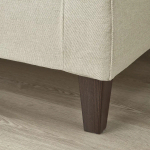 Диван 2-местный - IKEA EKHOLMA/ИКХОЛМА  ИКЕА, 167x85см, светло-бежевый