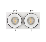 DK2422-BK Встраиваемый светильник, IP 20, 50 Вт, GU10, черный, алюминий