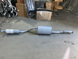 Глушитель-резонатор УАЗ-HUNTER 2бака с 2013г.в.(дв.40906.10) ЕВРО-4 (с гофрой) (Н.Новгород)