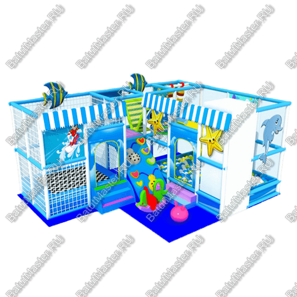 Детский игровой лабиринт «Подводное веселье»