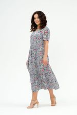 Платье Эвелина (44-52) Serenada голубой (Акция)