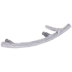 Ручка мебельная Арт Ринг mini левая Античное серебро