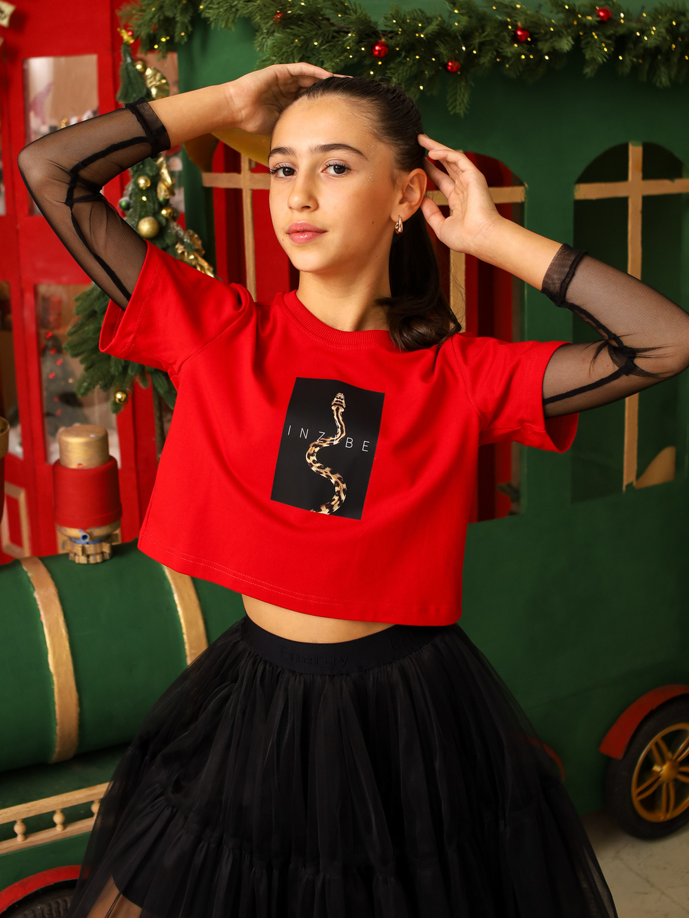 Футболка SETKA красная, ПИТОН