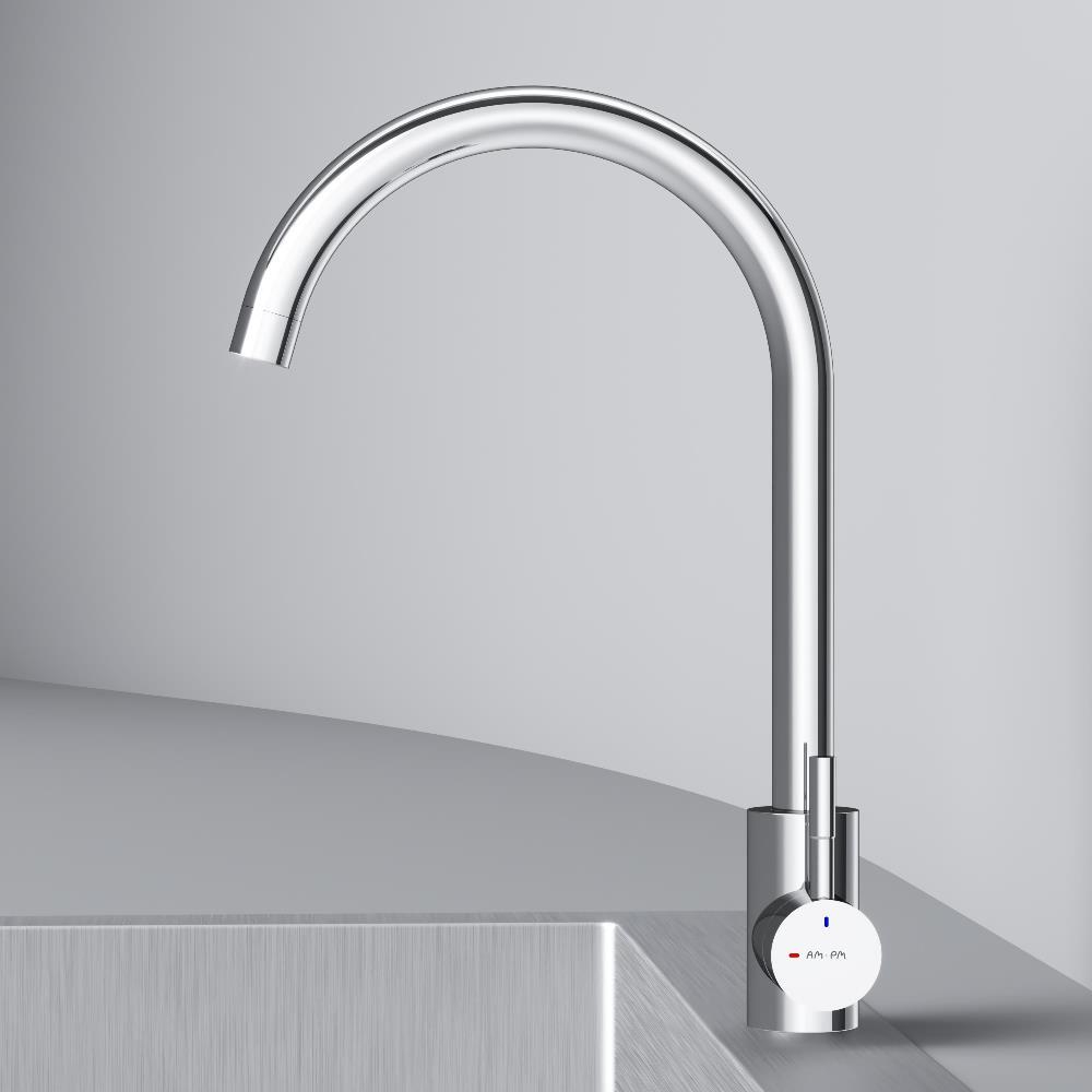Смеситель для кухни с С-изливом, хром AM.PM X-Joy S F85B07100