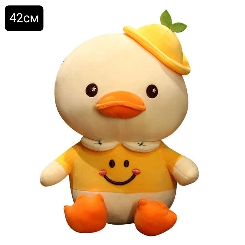 Мягкая игрушка "жёлтый Утёнок" 42см