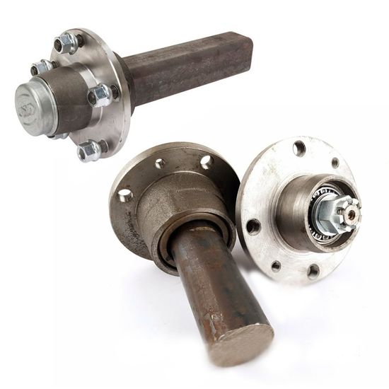 Оси, полуоси тормозные BKT