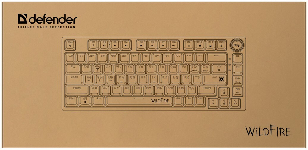 Клавиатура  Defender Wildfire GK-213 RU