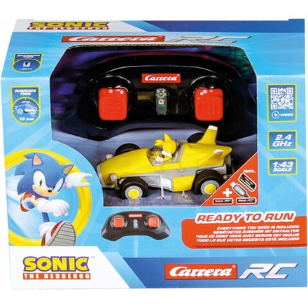Carrera RC - Tails Team Sonic Racing 2.4GHz Mini RC 430023 / артикул   430023  / GTIN 9003150143284