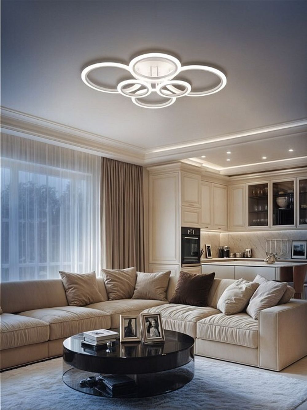 Потолочная люстра Natali Kovaltseva HOME LED SMART 84000