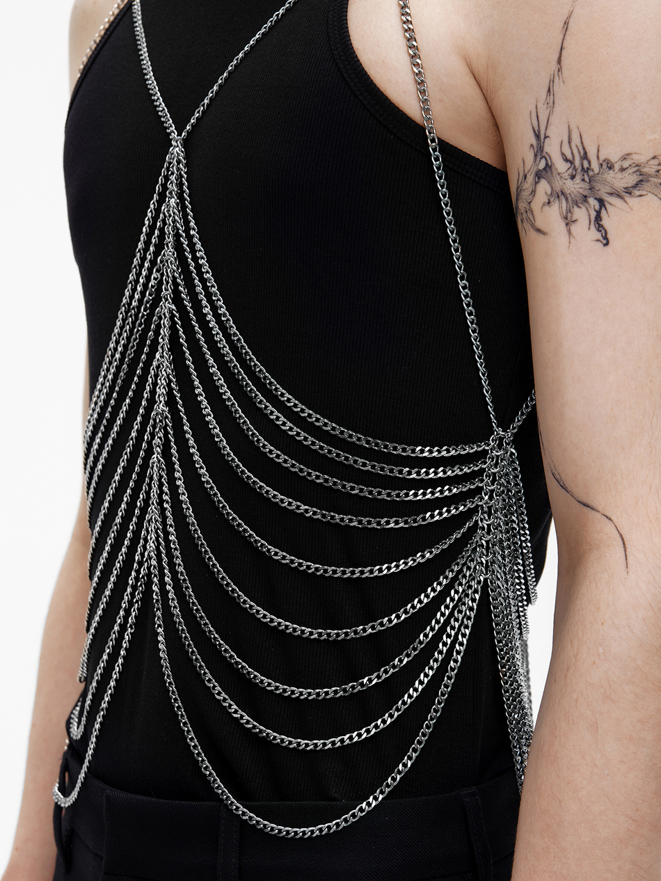 ЦЕПОЧКА НА ТЕЛО "MAKABRE".