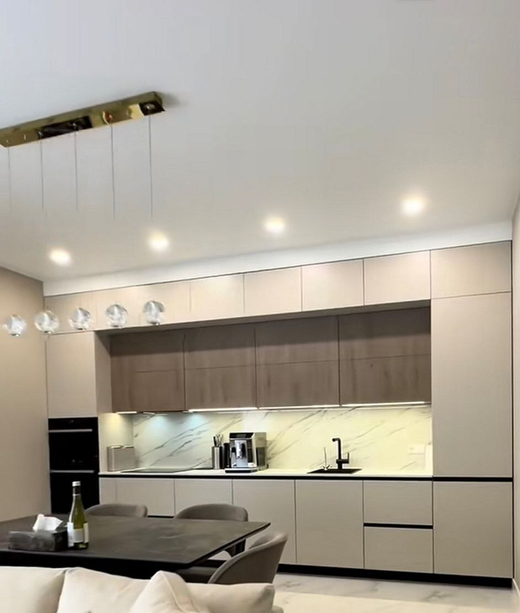 кухни с подсветкой, цена за погонный метр от