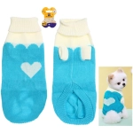 Кофта - свитер для мелких пород собак и кошек «BRO Style ♥», цвет голубой, р L