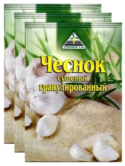 Чеснок сушеный гранулированный 20 г * 3 шт