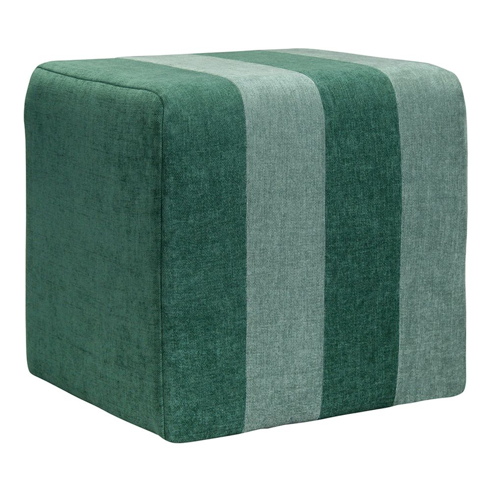 Пуф Idar, шенилл, зеленый