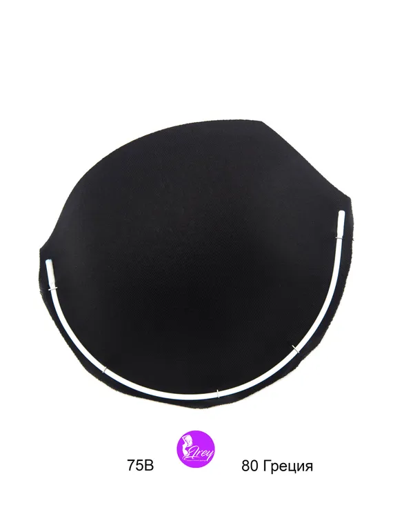 Чашки спейсер балконет СМ-24, 75В-80А-70С-65D, черный