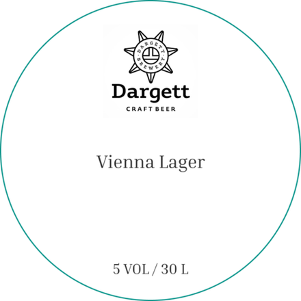 Пиво Даргетт Венский Лагер / Dargett Vienna Lager 30л - кег