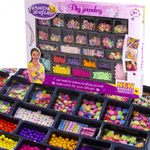 Набор для создания украшений-бусины Alingar, 465х335х40мм,"Jewelry 2", 12 вид. бус., подвес, 2х1,2 м леска, карт. уп.