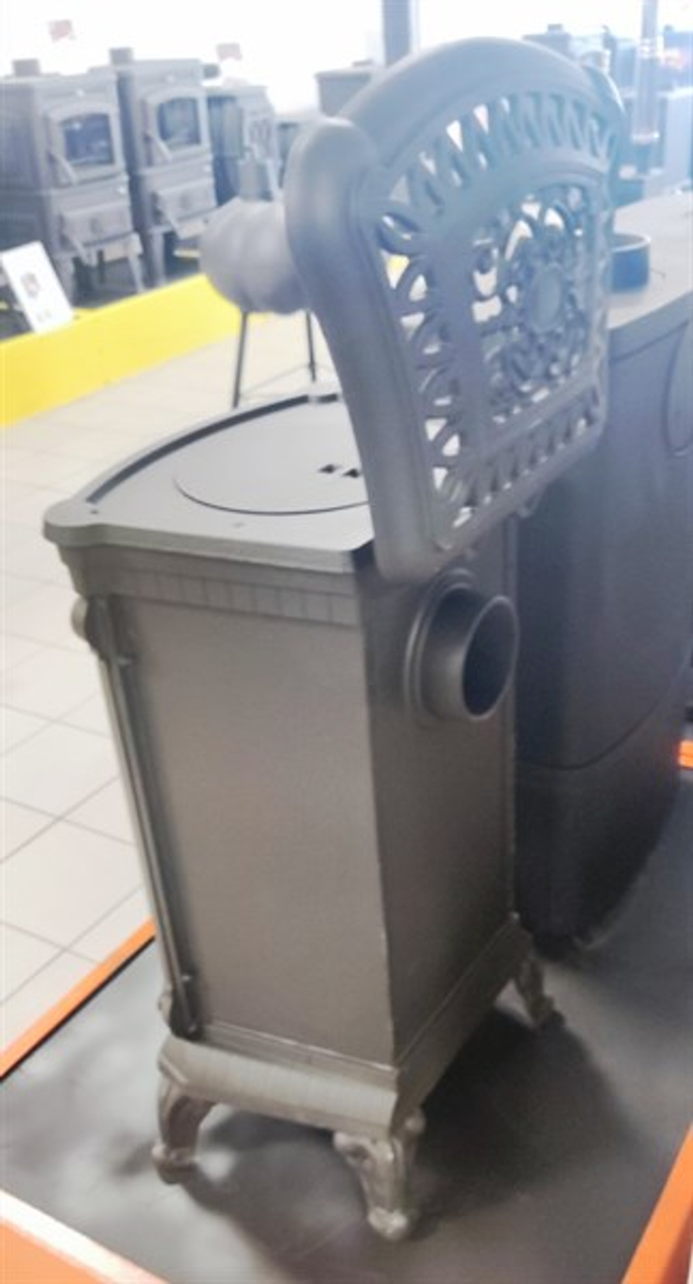 Печь-камин Везувий А-07 "Антрацит"