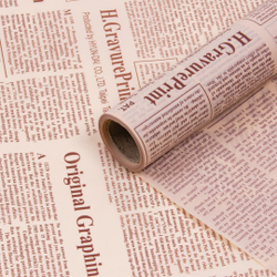 Пленка "Английская газета" 58*10м