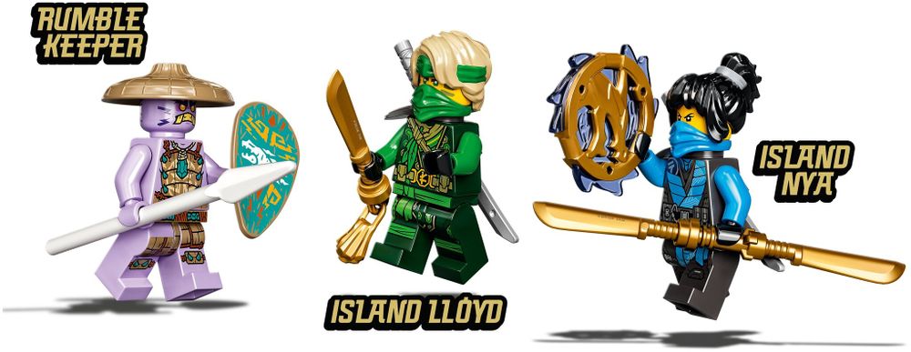 Конструктор LEGO Ninjago 71745 Мотоцикл Ллойда для джунглей