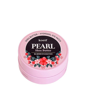 Патчи для век Koelf Pearl and Shea Butter гидрогелевые с жемчужной пудрой и маслом ши 60 шт