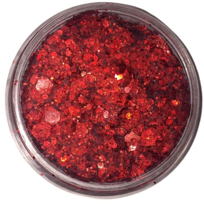 Крем-блестки LENA PANTERA красный 10 гр