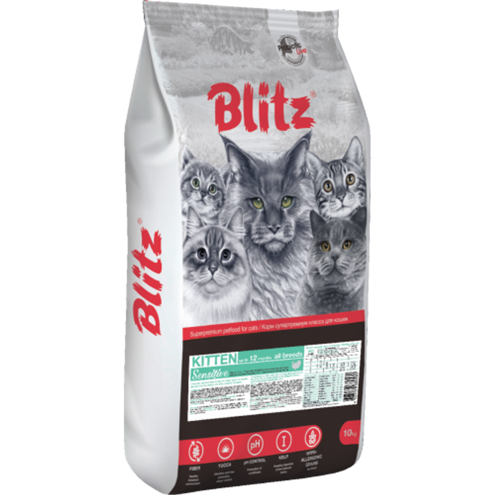 Blitz Sensitive Kitten All Breeds