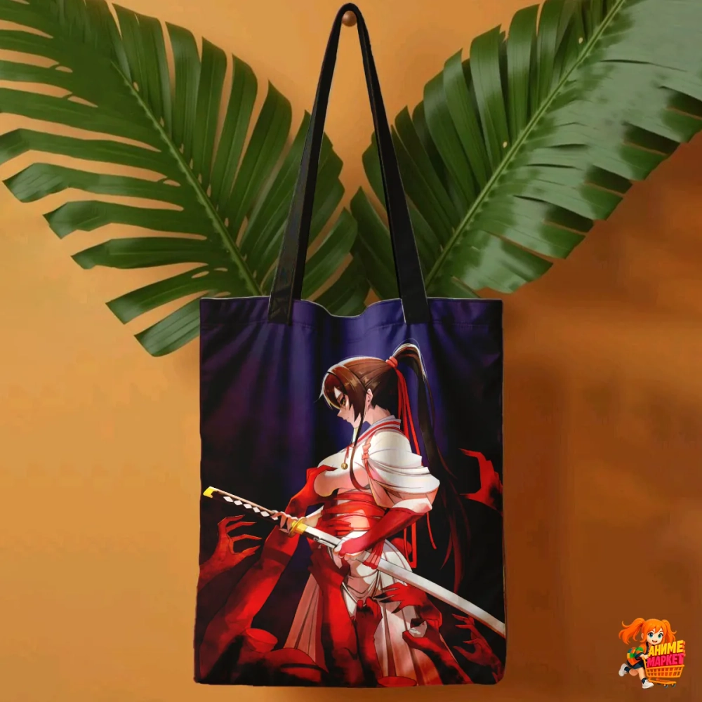 Сумка шоппер с принтом ATEEZ