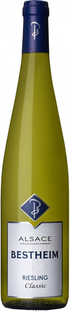 Вино Эльзас Бестхайм Классик Рислинг сух бел знмп 0,75 12% (СосКоопВинБестССВБ) Франция