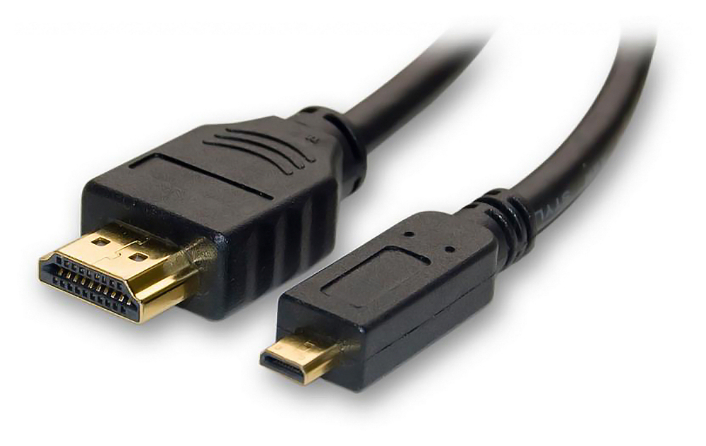 Шнур HDMI-micro HDMI 1м Gold+фильтр
