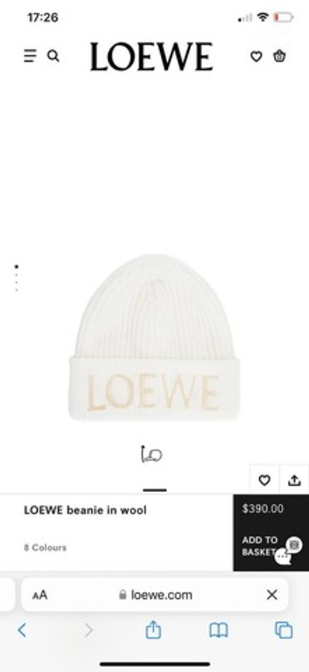Шапка Loewe