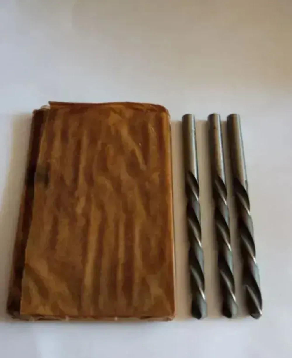 Сверло по металлу 5.2 мм левого вращения быстрорежущая сталь Р6М5 цилиндрический хвостовик ГОСТ СССР (средняя серия)