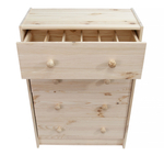 Органайзер, 12х10х24, Раст, для комодов, набор 5 шт., разделитель для ящиков, деревянный, Dipriz
