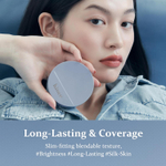 Hince, Second Skin Mesh, матирующий кушон, SPF 40 PA++, оттенок 21 слоновая кость, 12 г (0,42 унции)