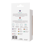 Мятная анальная втулка 10,5см ToyFa ToDo Triple 357039