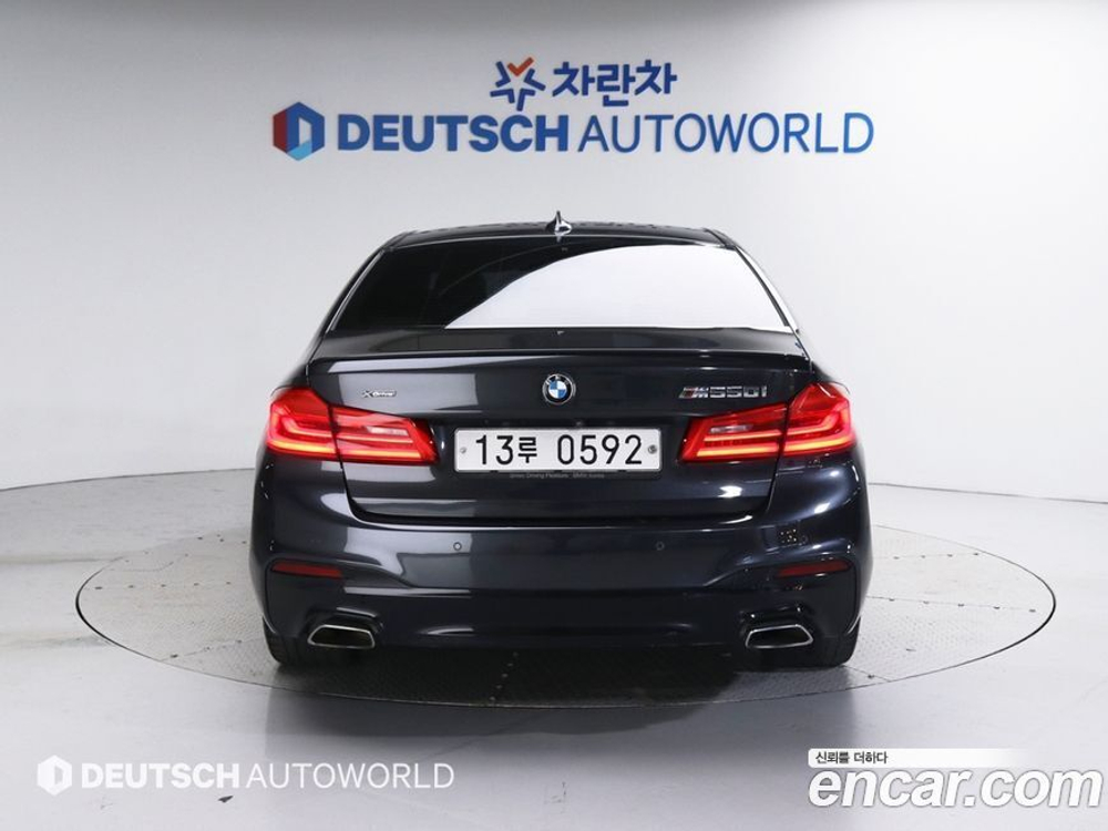 BMW 5 Series (G30) 540i xDrive M Sports Plus (08.2019)