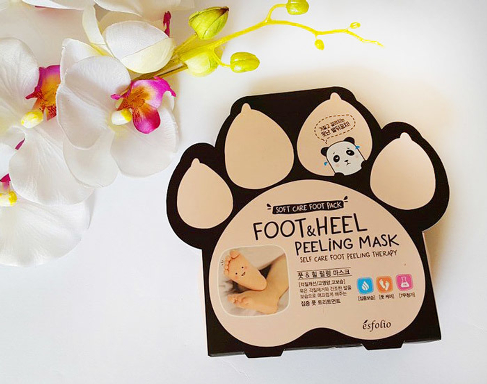 Esfolio. Пилинг-носочки Foot&Heel Peeling Mask