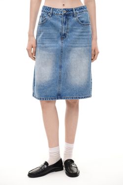 Юбка миди деним (Shades of Cool), голубая