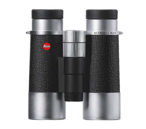 Бинокль Leica SilverLine 8x42, кожа, серебристый корпус