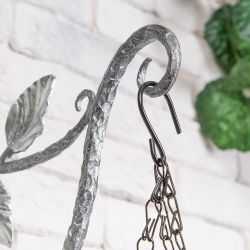 Кронштейн для цветов Птичка Терра Ливз Айс