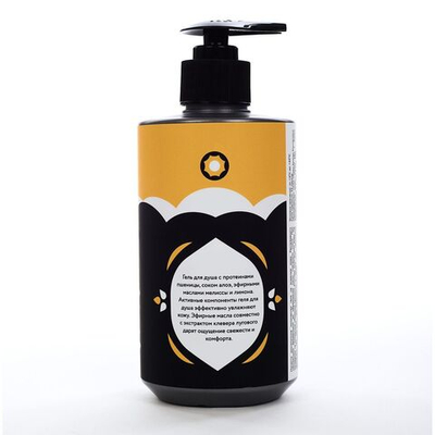 Гель для душа SIBIRSKIY с ароматом мелиссы и лимона - 400 мл.