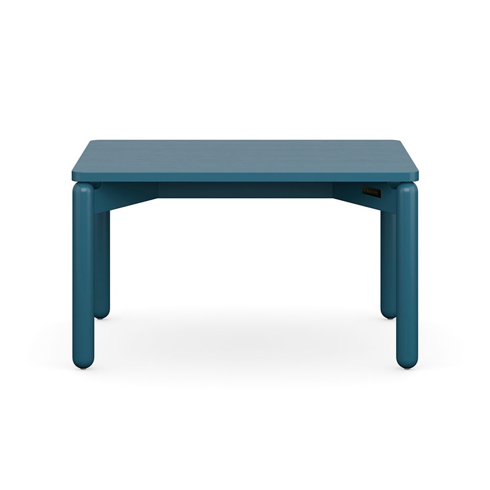 Столик кофейный Saga, 50х70 см, сине-зеленый